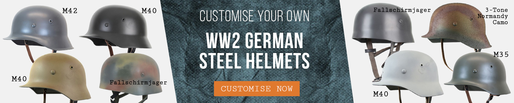 Epic Militaria Customise Your Own Helmet